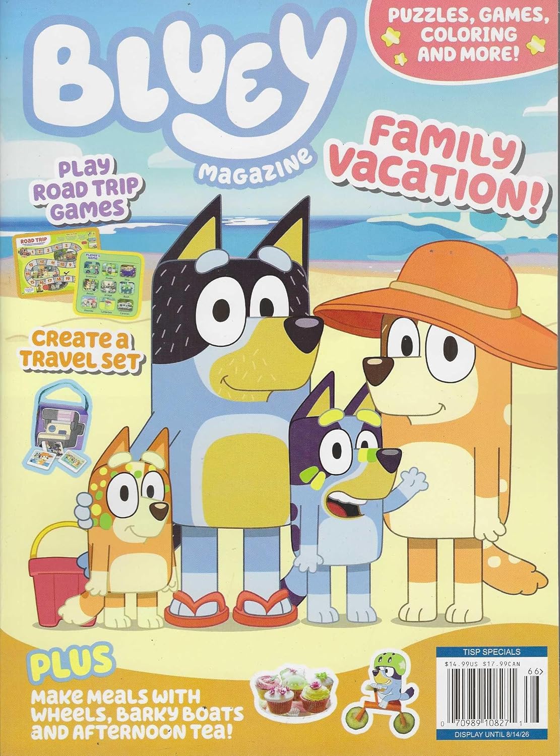 Bluey Magazine: Family Vacation Highlights Children's 2026