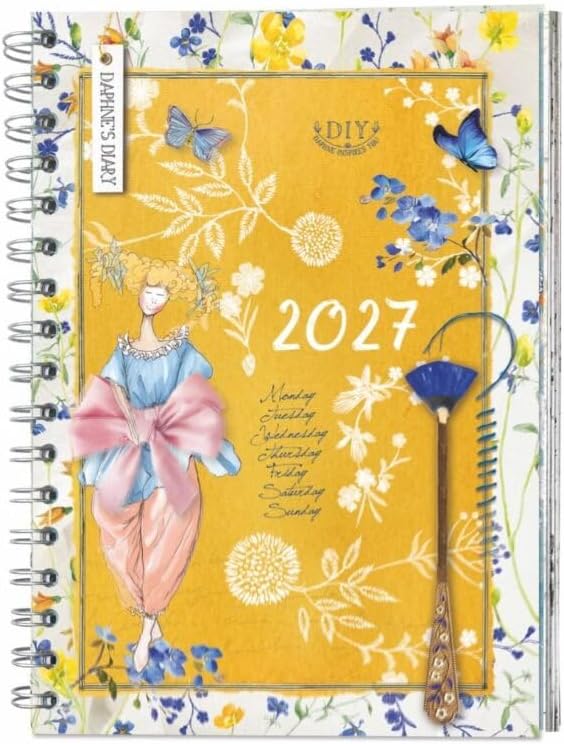 Daphne’s Diary Journal 2027 : Creative Pages - Handy Lists and Space for Your own Ideas