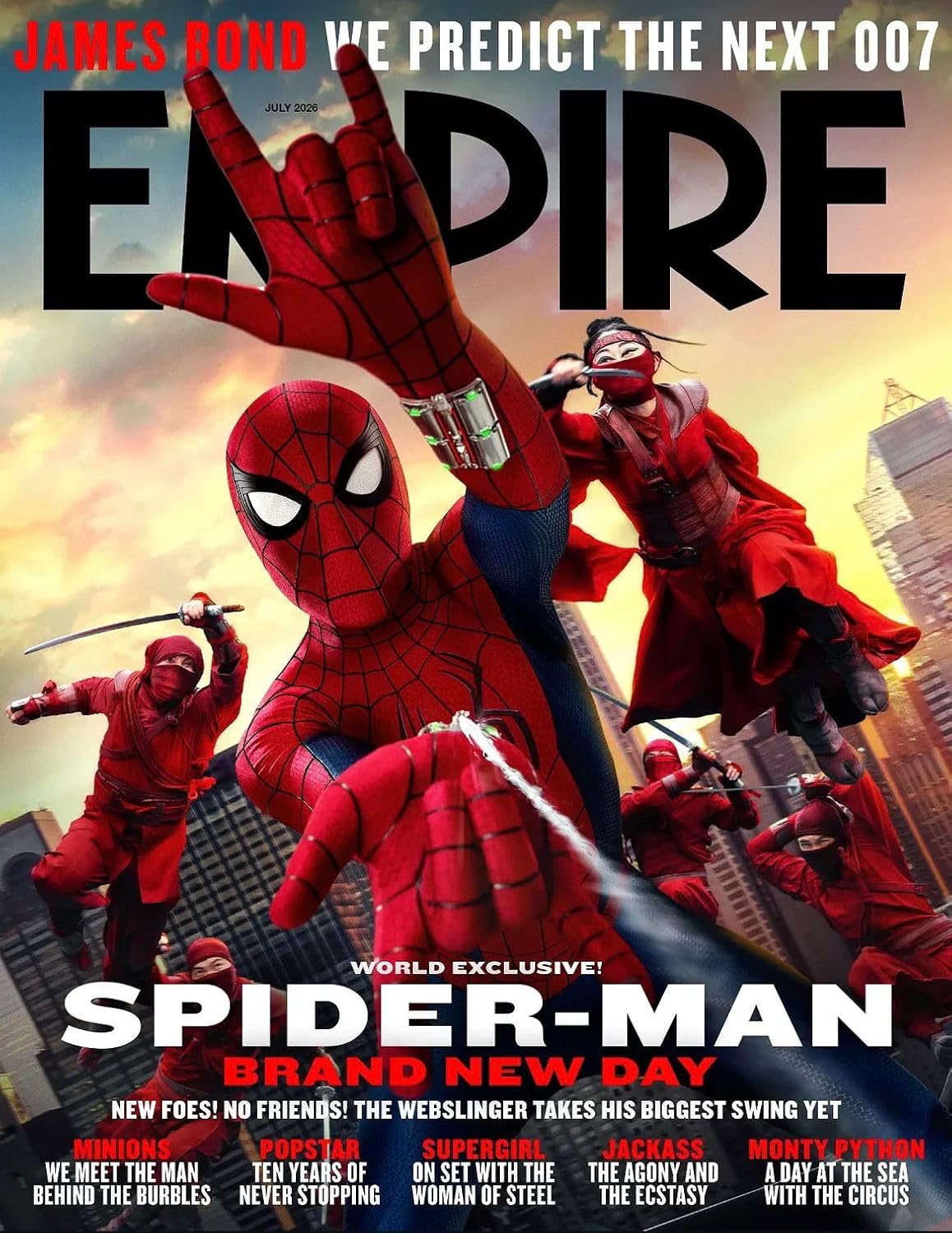 Empire UK Magazine July 2026 : A NEW ERA OF SPIDER MAN
