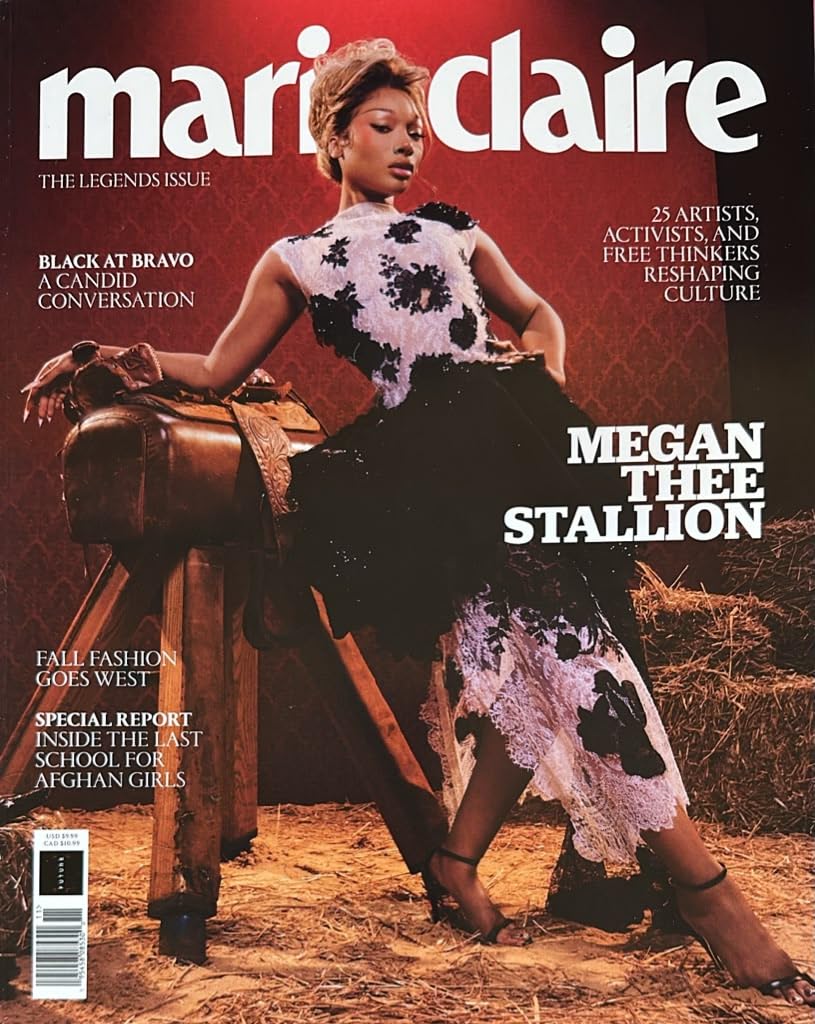 Marie Claire USA Magazine Issue 11 - Fall Fashion Goes West
