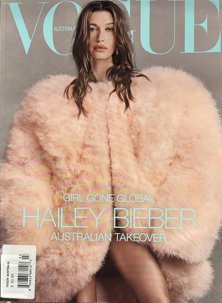 Vogue Australia Magazine March 2026 Hailey Bieber