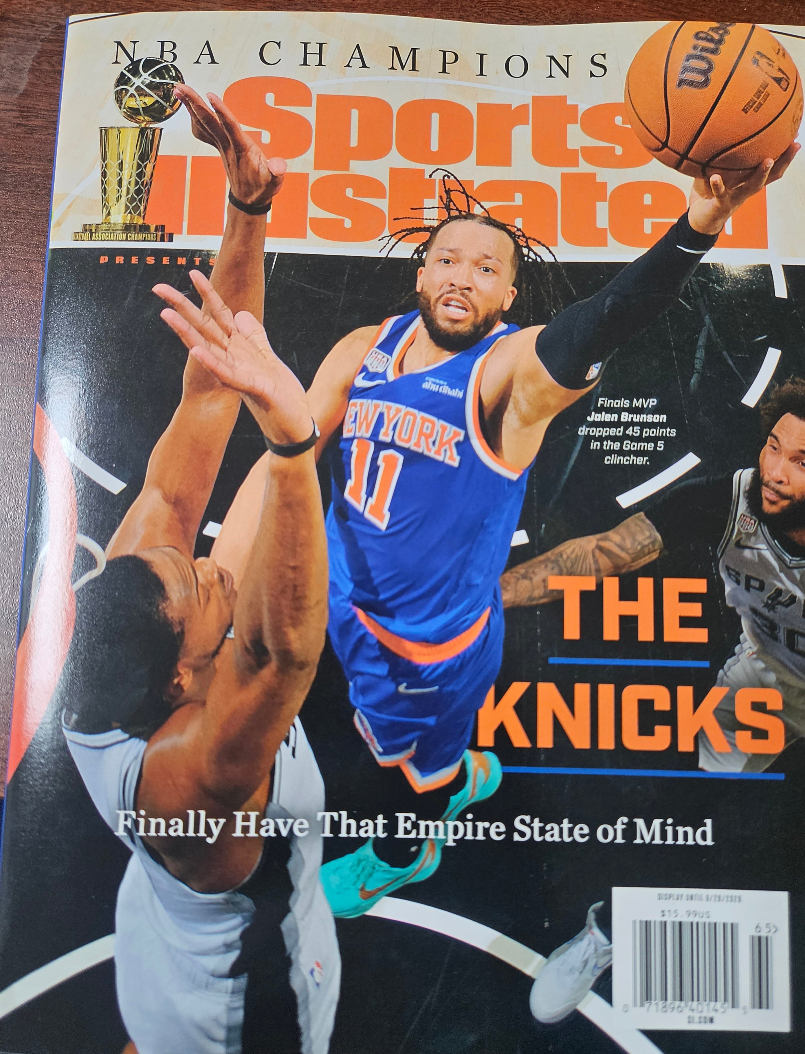 Sports Illustrated Magazine NBA Championship Special Commemorative Issue 2026 : THE KNICKS