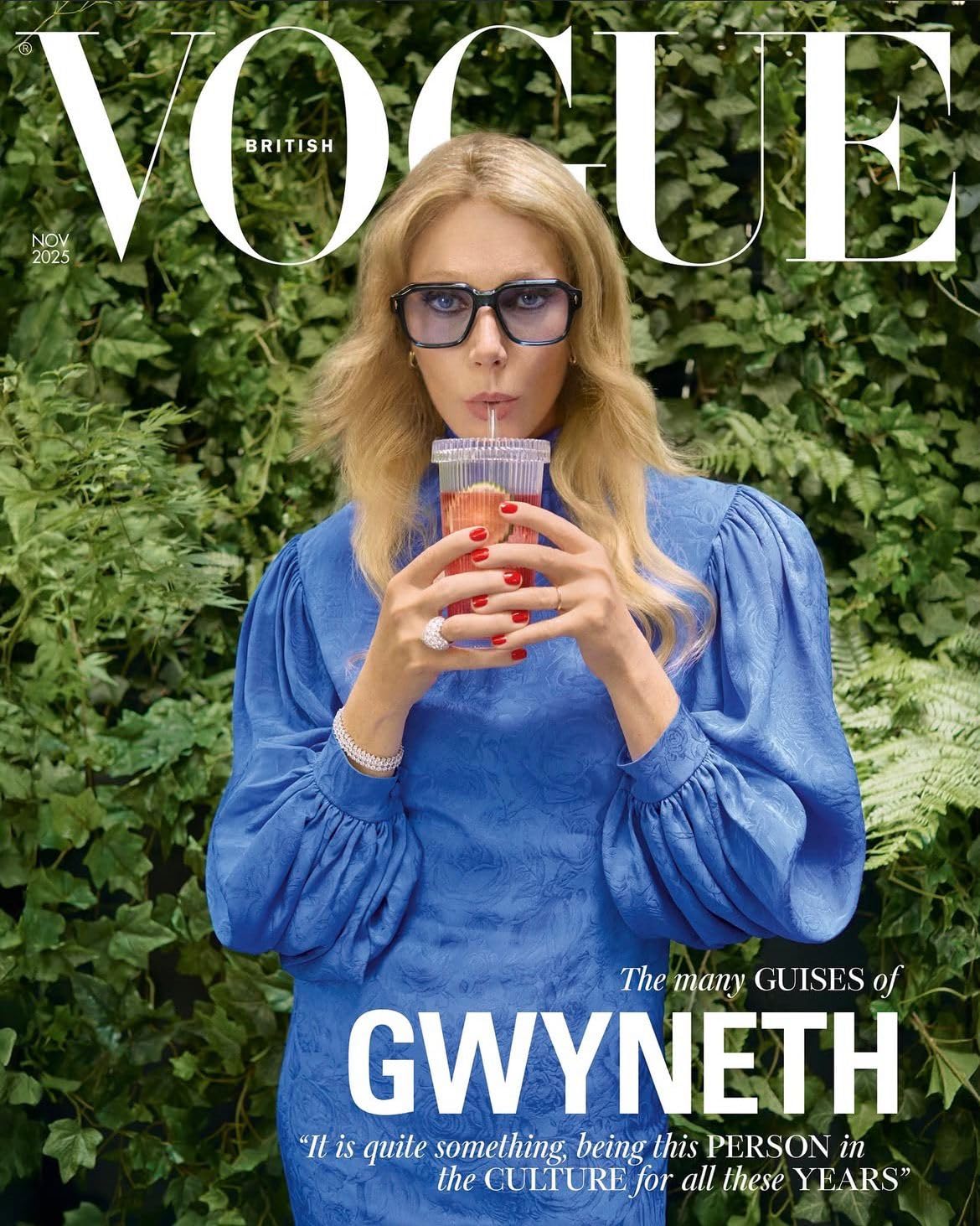 British Vogue Magazine November 2025 : Gwyneth Paltrow