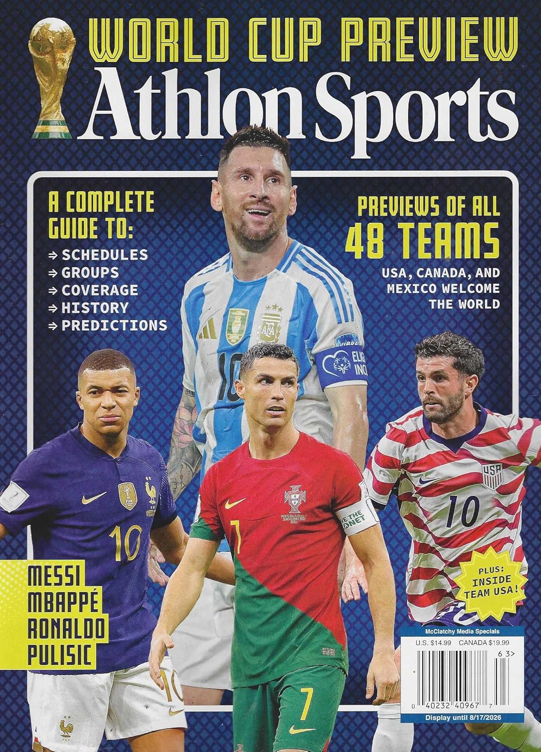 Athlon Sports Magazine World Cup 2026