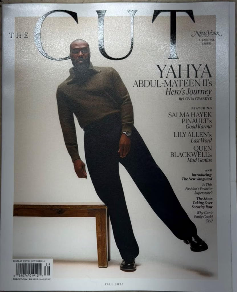 The Cut Magazine Fall 2026: Random cover