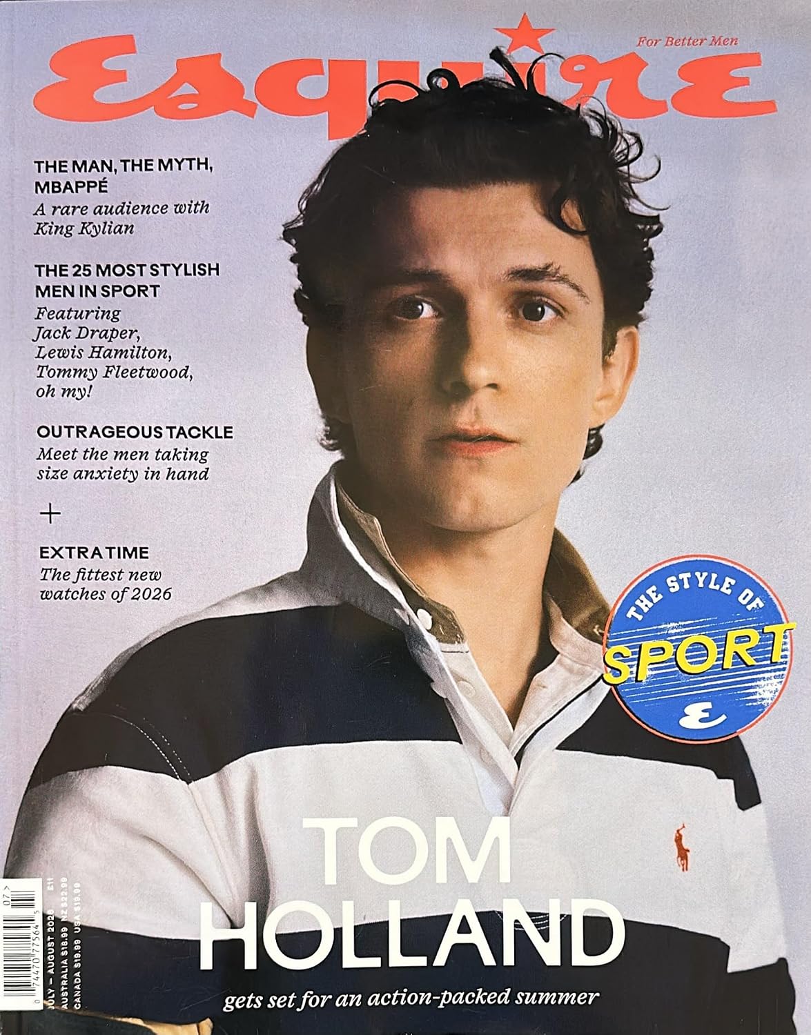 Esquire Uk Magazine: July-August 2026 Tom Holland
