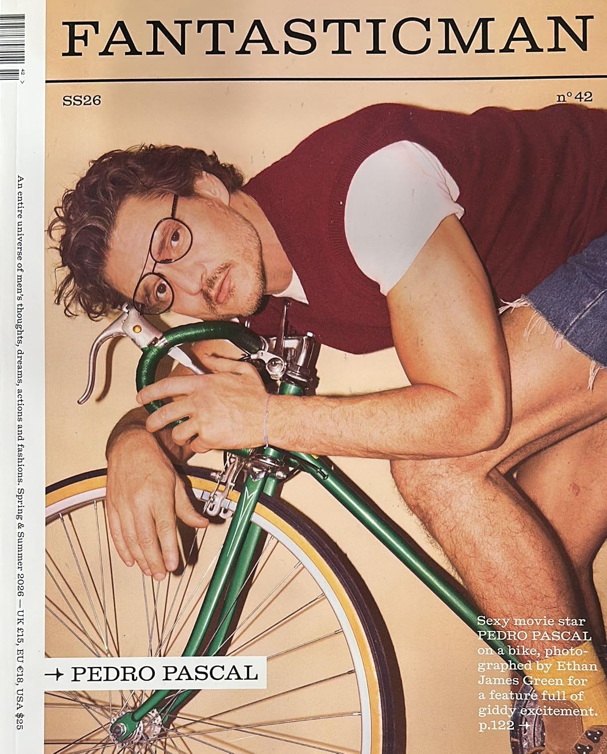 Fantastic Man Magazine Spring Summer 2026 Pedro Pascal