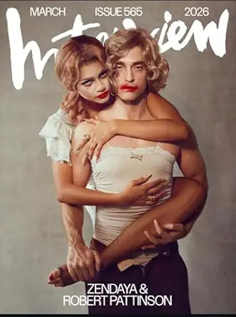 Interview Magazine March 2026 : Zendaya & Robert Pattinson