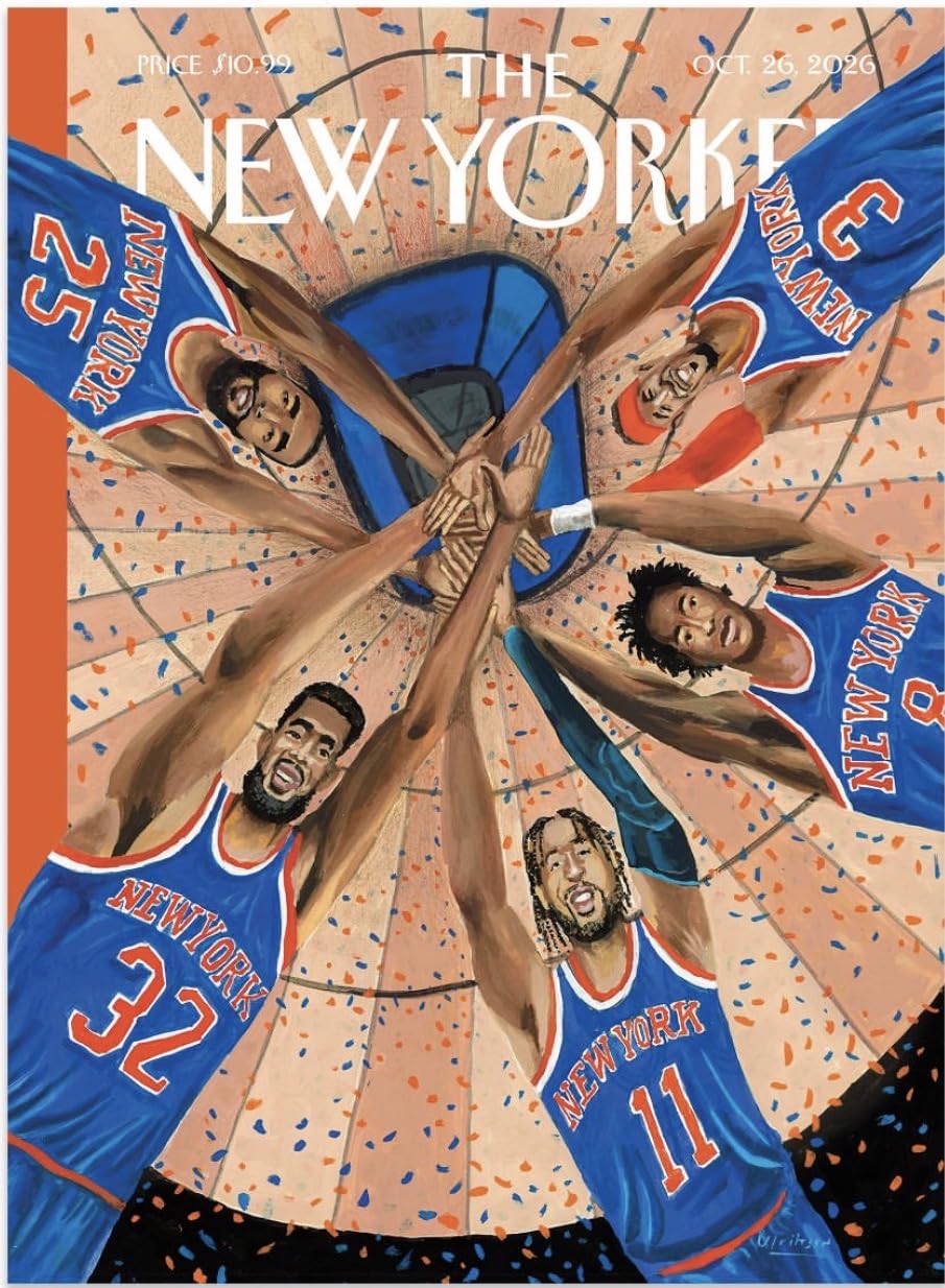 The New Yorker Magazine October 26,2026 : New York Knicks