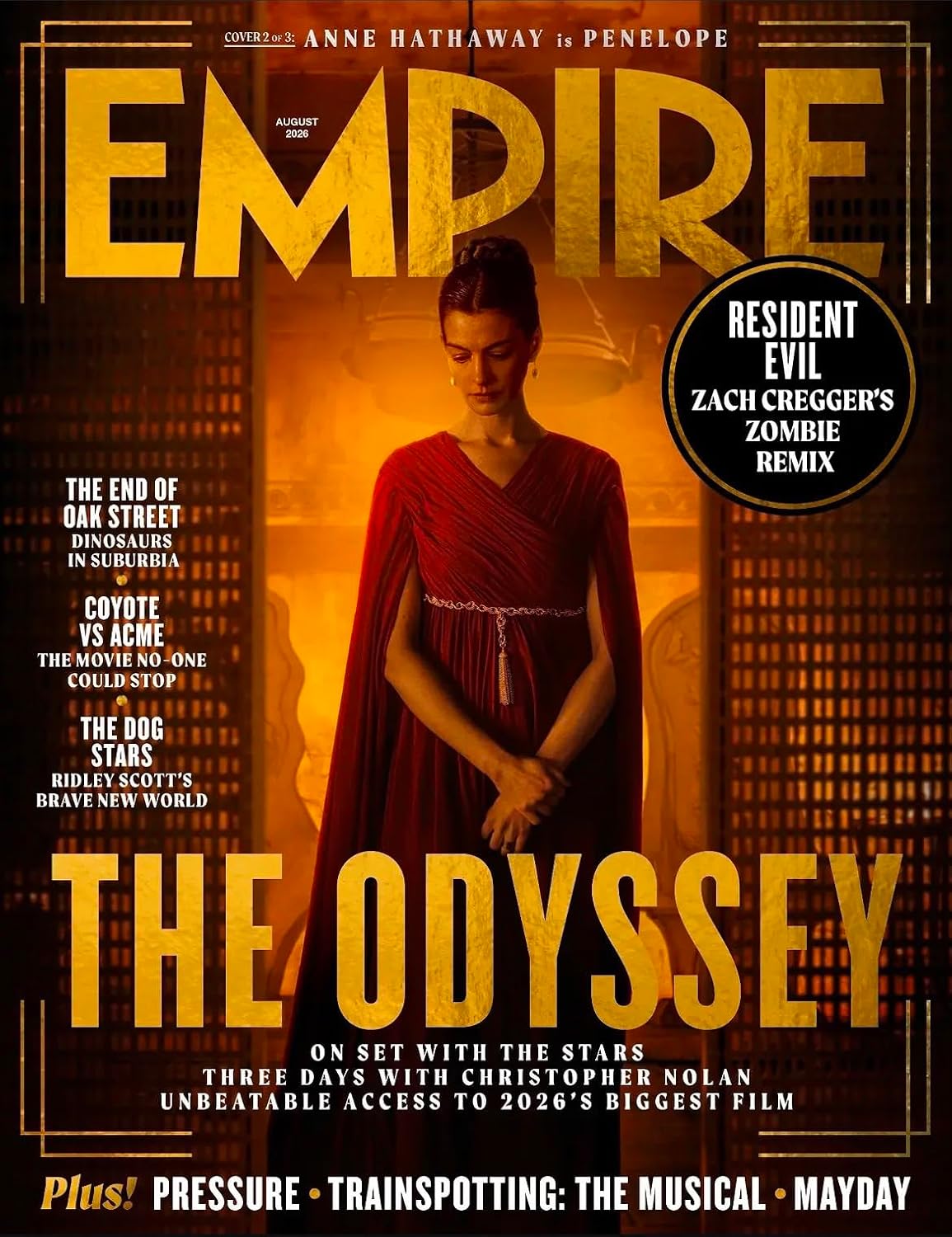 Empire Magazine August 2026 : THE ODYSSET