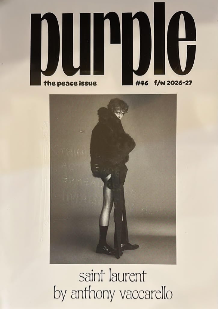 Purple Magazine Issue 46 : Fall Winter 2026-2027 - Random Cover