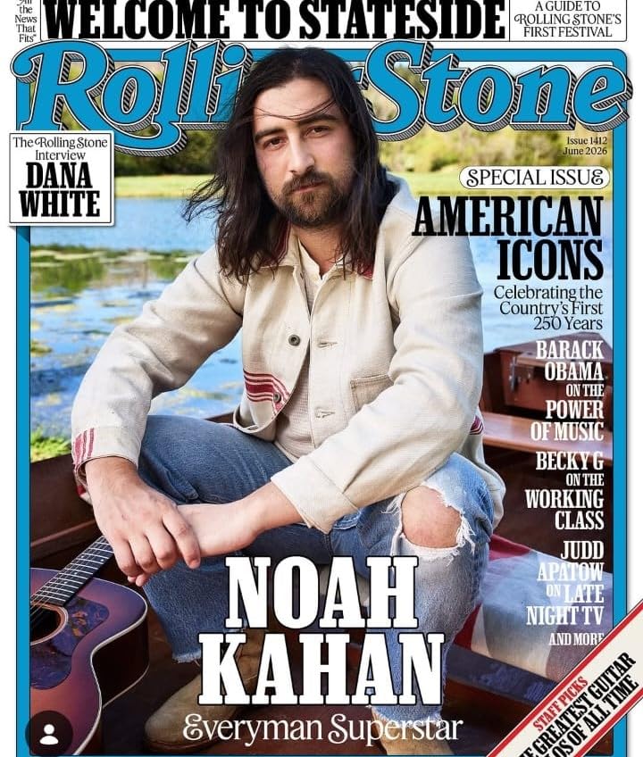 Rolling Stone Magazine June 2026: Noah Kahan