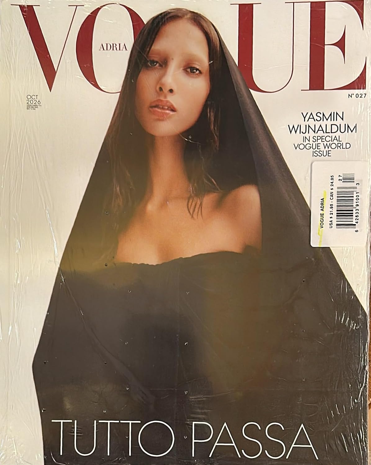 Vogue Adria Magazine October 2026 Yasmin Wijnaldum