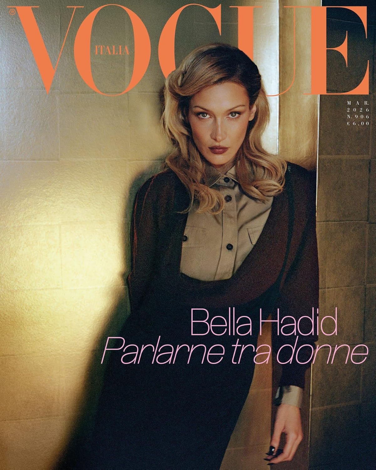 Vogue Italia Magazine March 2026 : Bella Hadid