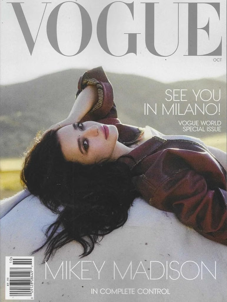 Vogue USA Magazine October 2026, In Complete Control, Mikey Madison